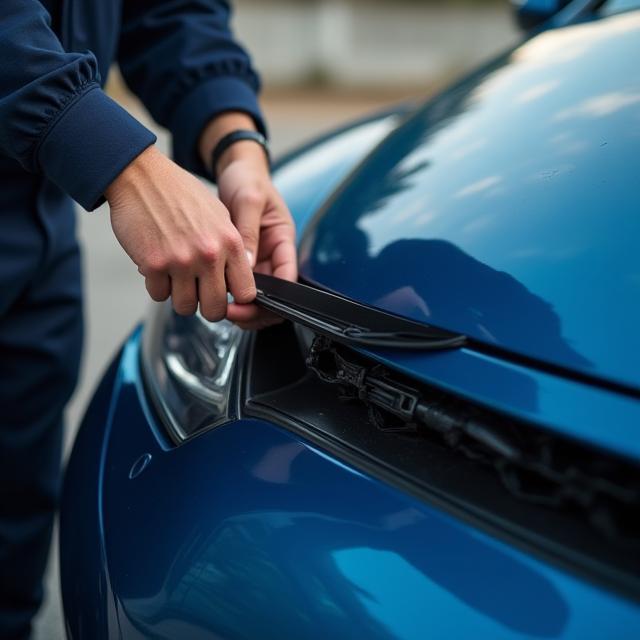 Replacing wiper blade