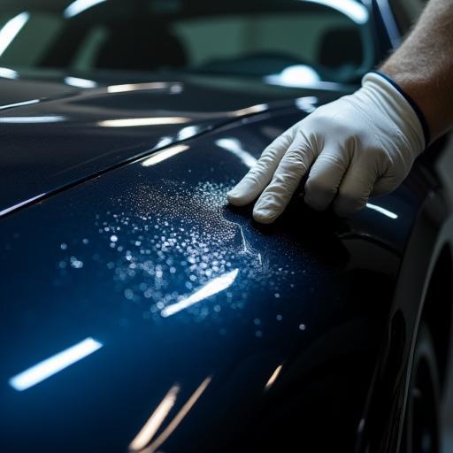 Applying ceramic coating